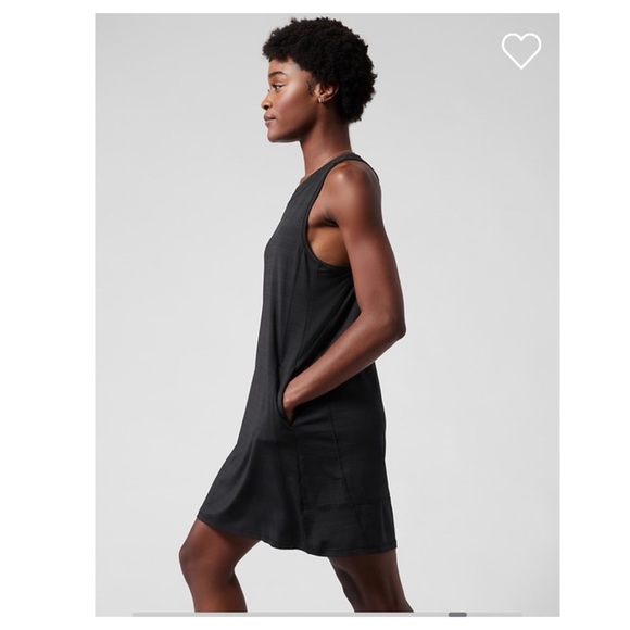 Athleta Pacifica Illume Dress // Black #657896 - Picture 3 of 12